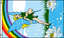 Rainbow Fairy Flag 3x5 Rainbow Garden Fairy House Flag Fae Garden Flag Pixie