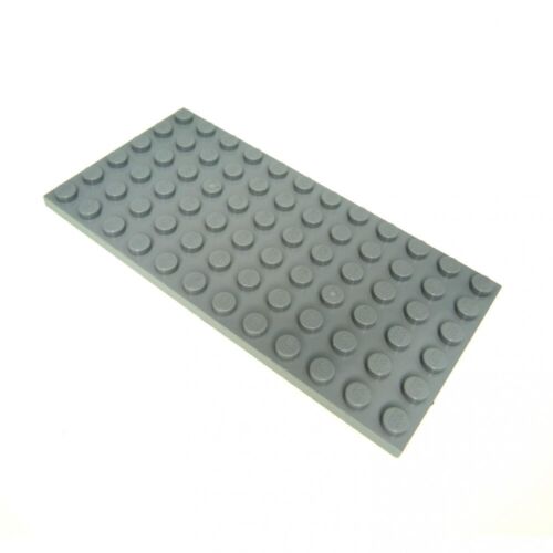 1x Lego Bau Platte neu-hell grau 6x12 7261 7198 9516 71006 60050 3028