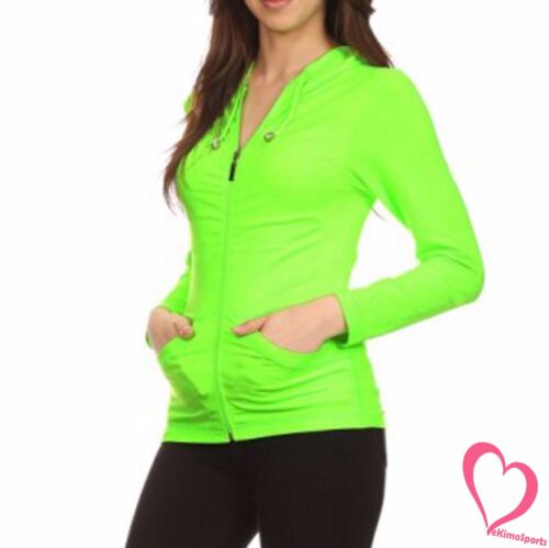 Lightweight Seamless Hooded Pull-up Active Yoga Fitness Jacket with Pocket 