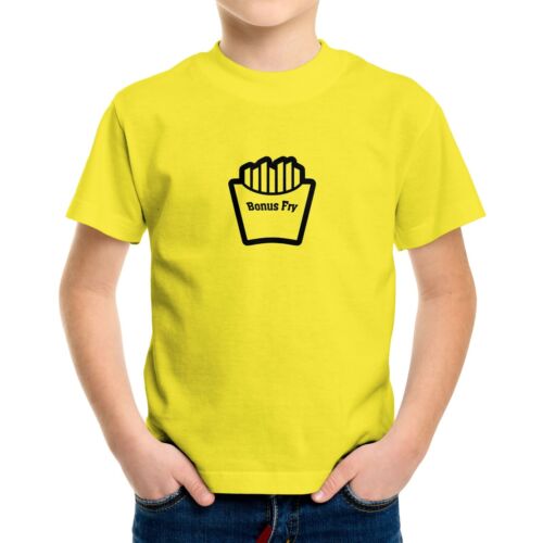 Toddler Kids Tee T-shirt Infant Baby Body Imprimé Frites Cool Bonus Fry 