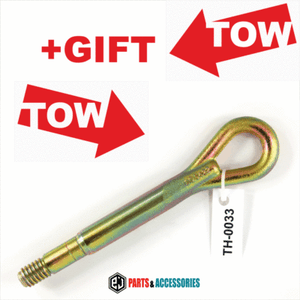 Tow hook ring towing lug loop eye Toyota Highlander Kluger Crown Lexus GS IS