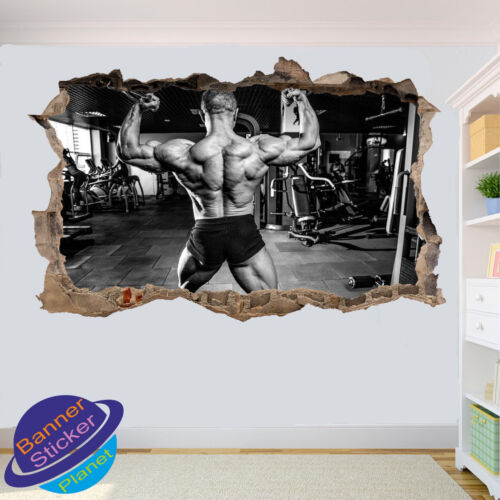 Children S Bedroom Sports Decor Decals Stickers Vinyl Art Home Garden Weights Muscle Bodybuilding Gym Wall Sticker 3d Art Poster Mural Decal Decor Xz1 Topografiapv Cl