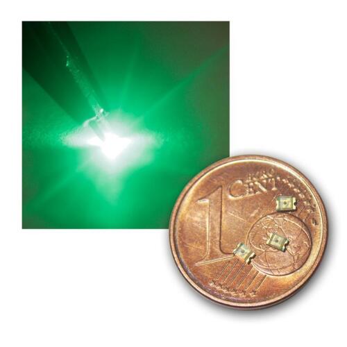 grüne mini LED SMDs SMT green vert groene verde groen 50 SMD LEDs 0805 Grün 