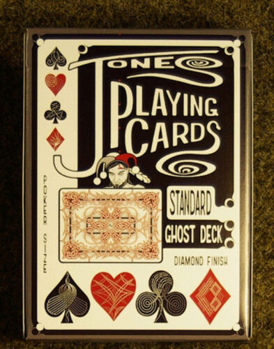 Jones playing cards Red Std Ghost Deck brand new