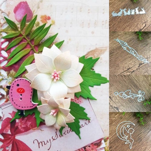 Cutting Dies Stencil DIY Scrapbooking Embossing Album Craft Paper Decor Car I9A7