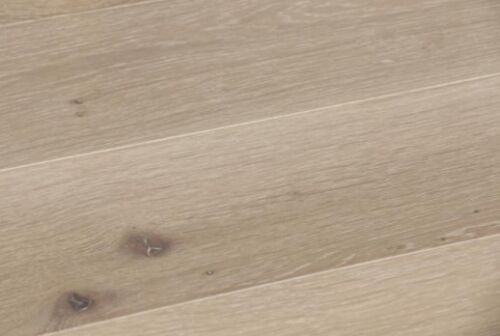 Engineered Brushed Oak Flooring White Lacquered Flooring 14mm x 3mm x 190mm 