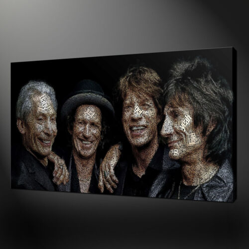 THE ROLLING STONES CANVAS WALL ART PICTURES PRINTS FREE UK P/&P VARIETY OF SIZES