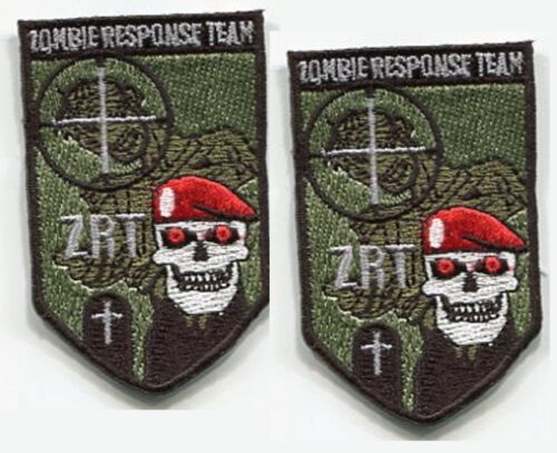 US Flag Zombie Hunter AFG-PAK TALIZOMBIE​© WHACKER SP OPS burdock 2-PATCH
