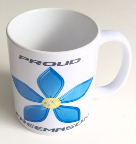 Masonic Flower Proud Freemason Coffee Tea Ceramic Mug 