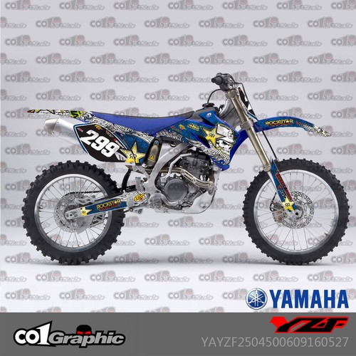 GRAPHICS DECALS STICKERS FULL KIT FOR YAMAHA YZ250F YZ450F YZF250//450 2006-2009