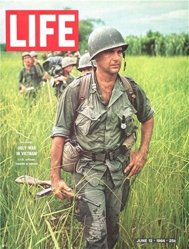 LIFE MAGAZINE COVER POSTER showing VIETNAM WAR soldiers HISTORIC 17x13inch02