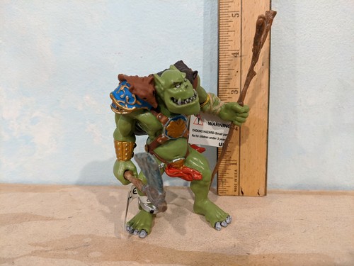 Green Ogre troll 2002 Papo Fantasy Figure donjons dragons avec étiquettes