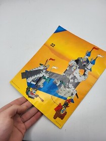 Vintage Lego System 6078 Royal Knights Drawbridge Instruction Manual ONLY Castle
