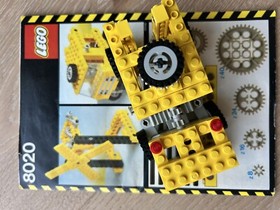 Lego 8020, Technic: Universal Building Set, Complete w/ Instructions, No Box