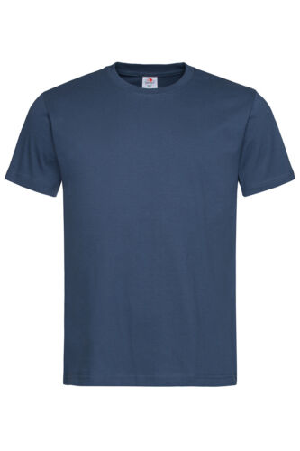 Stedman Comfort Plain Cotton Mens Crew Neck Tee Shirt T-Shirt