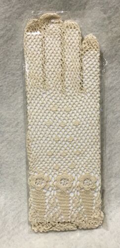 Costume Lace Finger-less & Full Hand Gloves Victorian Theater Vintage 