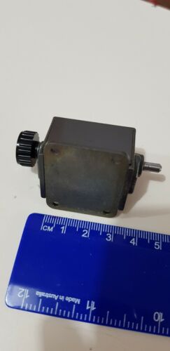 Vintage ENM Mechanical Counter Right Hand Shaft 5 Digit Made in England.
