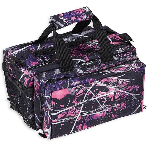 Camo//Black Bulldog Cases Deluxe Muddy Girl Range Bag with Strap