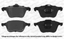 2006 2007 2008 Volvo XC90 See Desc Max Performance Ceramic Brake Pads F