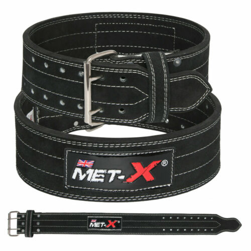 Marque Nouveau Poids de levage puissance de levage ceinture en cuir compétition standard-Met-X