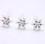 Bridal Wedding Snowflake Pearl Crystal Diamante Hair Pins Clip Hair Accessories