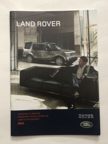 2011 Land Range Rover Supercharged HSE Owners Manual Navigation Handbook Set 