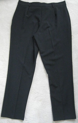 diff Petite size Dorothy Perkins Black Tailored Crop Jeans Trouser NEW
