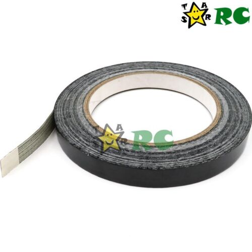 2pcs 12mm*25m Black Glass Adhesive Fibre Tape For RC Car ACE Lipo NiMH Battery 