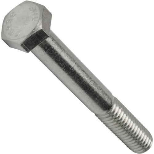 3//8-16 x 4/" Hex Bolts Cap Screws Stainless Steel Partial Thread Qty 10