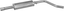 1.9 DS 1999-2006 Auspuffanlage 151 Auspuff FIAT PUNTO II 188