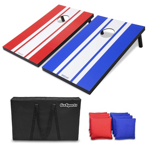 Cornhole Boards Game Set 8 Bags Bean Toss ACA Regulation Classic Size Sports New