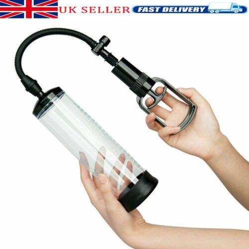 Penis Pump Vacuum Erection Enhancer Cock Enlarger Stretcher Powerup UK