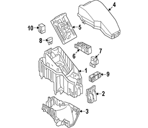 NISSAN 284B71AA0A GENUINE OEM CONTROLLER