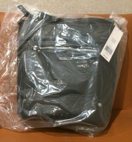 NWT Brand NEW Women/'s Rosetti Black Effie Handbag Ladies Convertible Purse $65