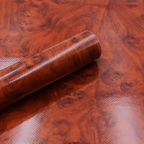 Car Interior Wood Grain Textured Vinyl Wrap Sticker Decal Film Glossy Matte Kit