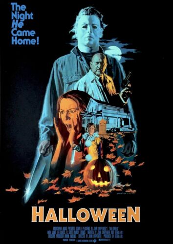 Halloween Classic Horror Movie Art Silk Poster 24x36inch 