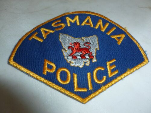 AUSTRALIAN POLICE BADGE/PATCH TASMANIA POLICE 