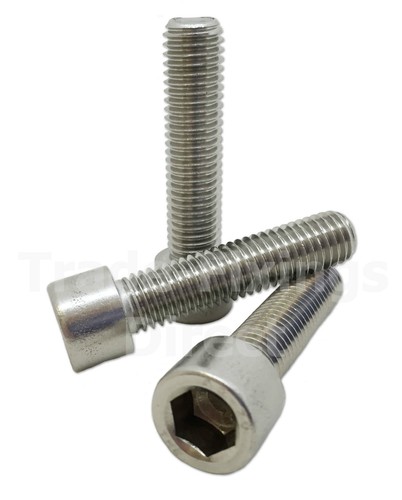 mm M6 6 A2 Acero Inoxidable Socket Tapa Tornillos Allen Key Pernos