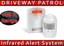 Driveway Alarm Wireless Motion Infrared Sensor Garage Alert Secure System Patrol
