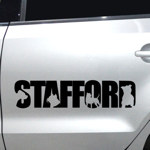 Auto pegatinas American Staffordshire Terrier pegatinas del coche sticker 