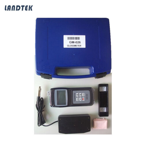 Landtek GM-026 Portable Digital Gloss Meter 20//60 degree Glossmeter Vancometer