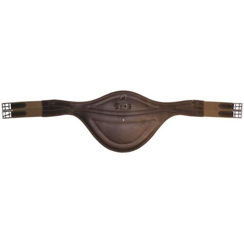 Mark Todd Deluxe Leather Elasticated Stud Girth Black//Brown 44//46//48//50//52//54/"