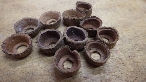 10 NOS LEATHER CUP PUMP WASHERS PRIMUS MONITOR OPTIMUS PARAFFIN PRESSURE STOVE