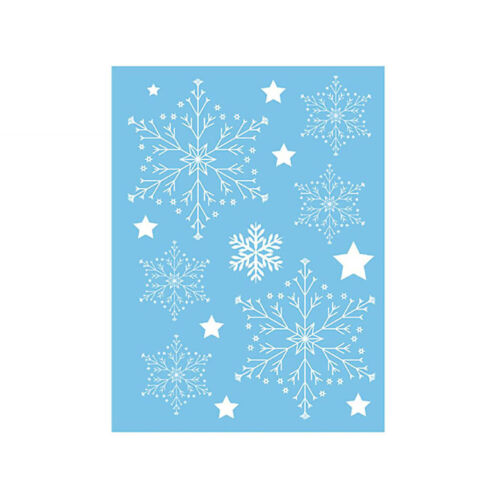 Christmas Window Decals Reindeer Snowflake Static Stickers Santa Claus Gnome