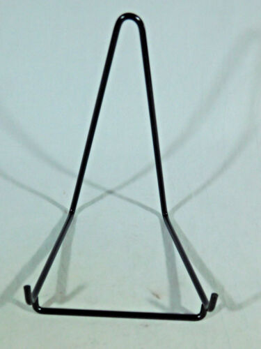 Large BLACK Colored Easel Display Stand for Plates ONE Fossils and More!
