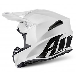 2018 AIROH TWIST HELMET WHITE MOTOCROSS NEW ENDURO CHEAP BMX PLAIN NEW OFF ROAD
