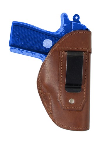 Mag Pouch SIG Walther 380 Ultra Compact New Barsony Brown Leather IWB Holster