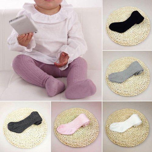 QA/_ Newborn Baby Girl Cotton Tights Pantyhose Warm Tights For Baby Stockings G