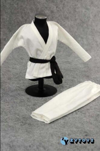 1//6 Scale white KUNG FU JUDO OUTFIT set for 12/'/' Male Action Figure