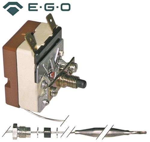 EGO 55.13542.100 Sicherheitsthermostat für Fritteuse 1-polig Fühler ø 6mm 1NO